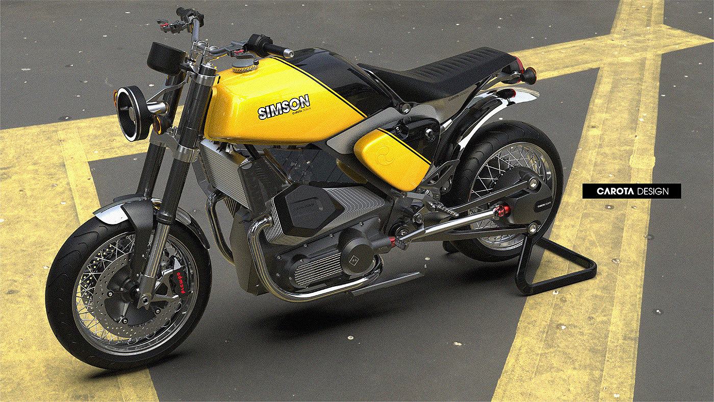 SIMSON，motorcycle，vehicle，