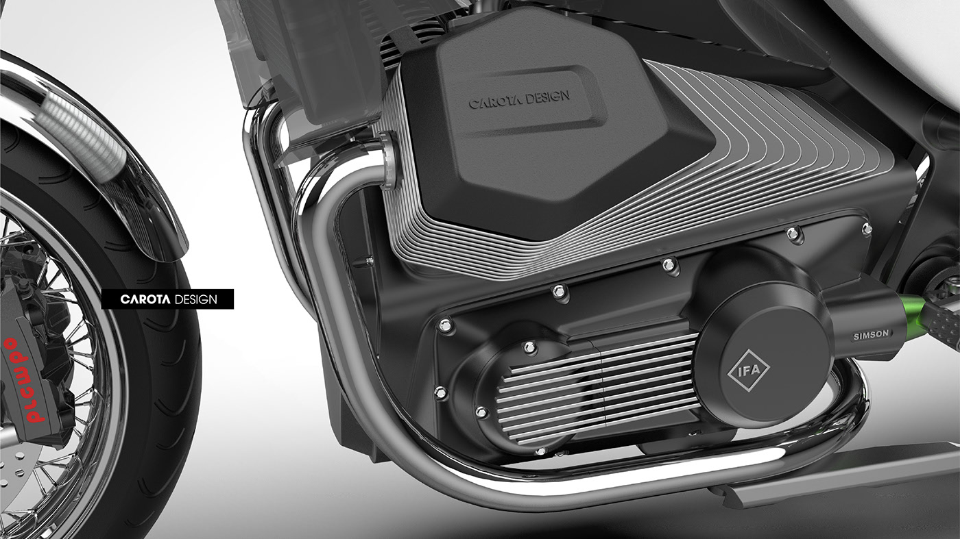 SIMSON，motorcycle，vehicle，