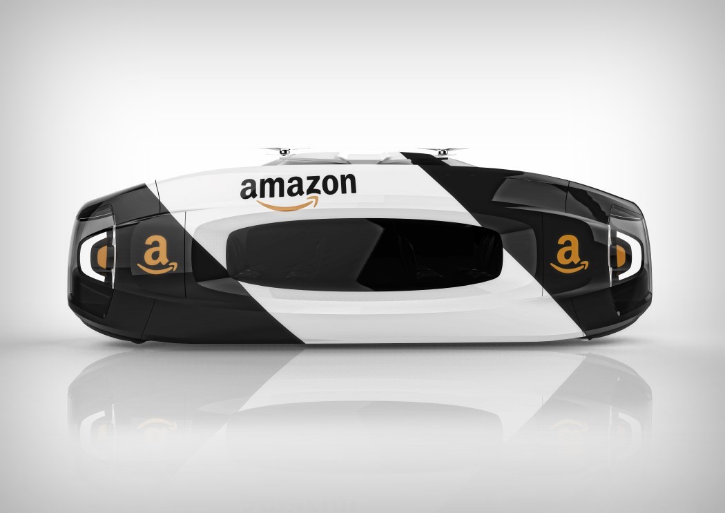 UAV，train，Amazon，logistics，