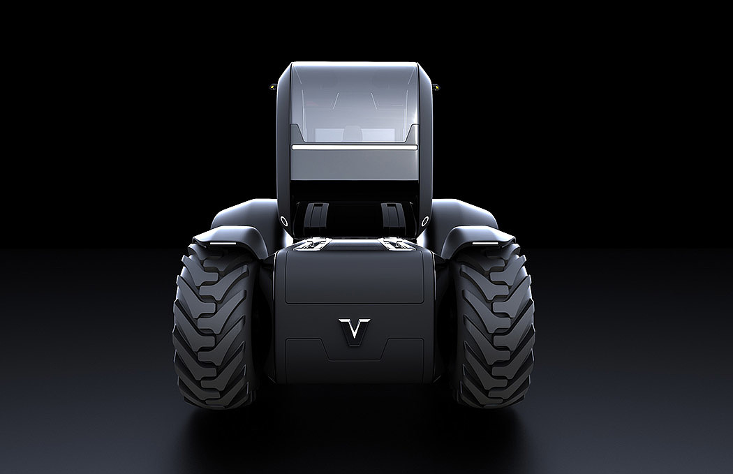 Tractor，All electric，Glass cockpit，Rear view image，Mobile cockpit，