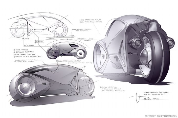 Concept Car，Motorcycle design，Hand drawn，