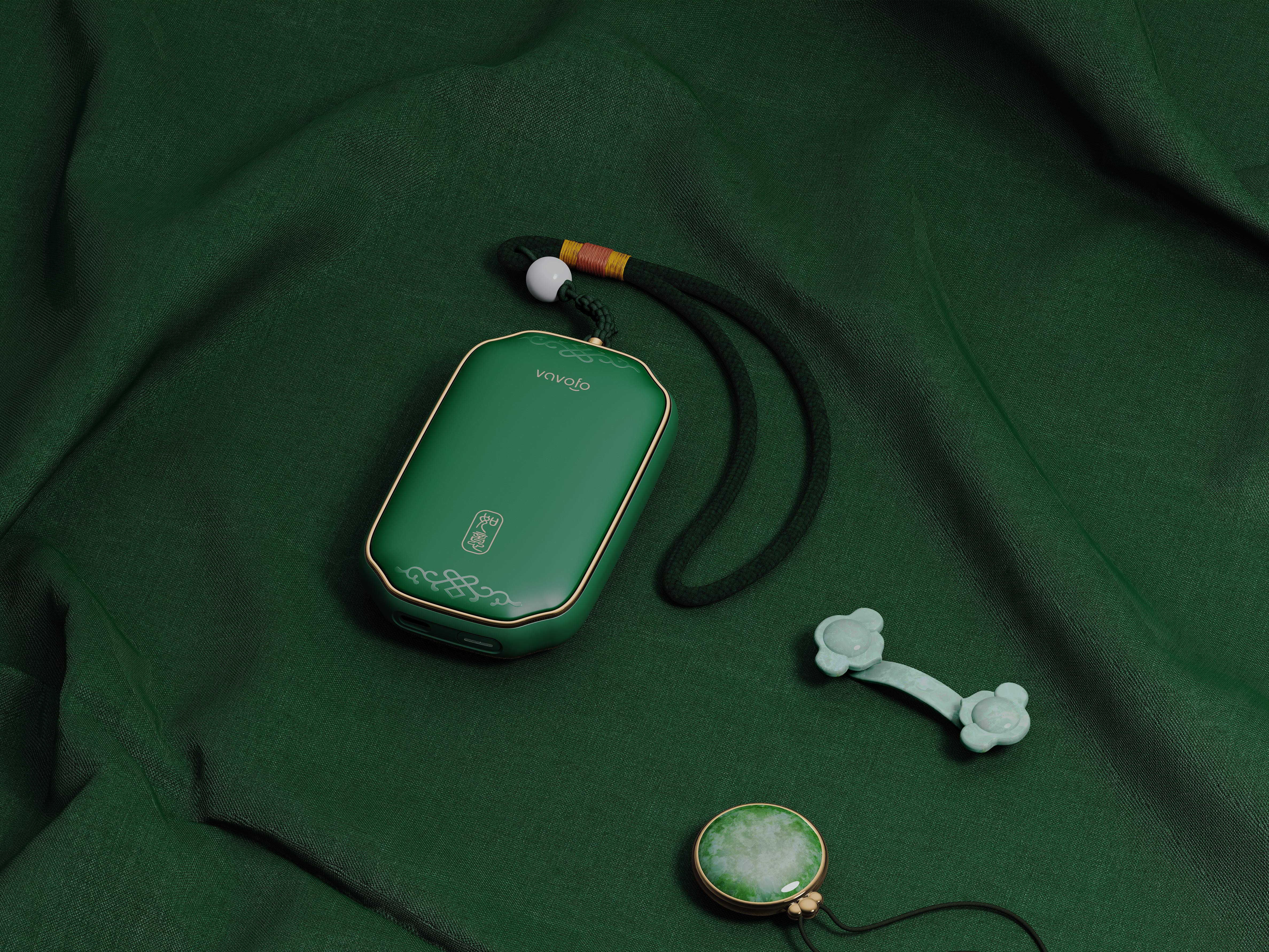 Hand warmer，portable battery，National style，