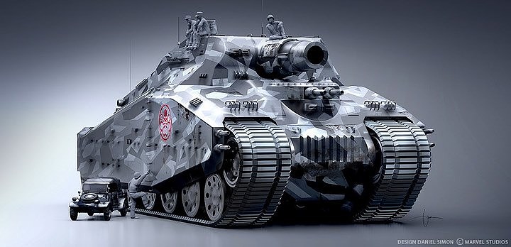 Tank design，design sketch，