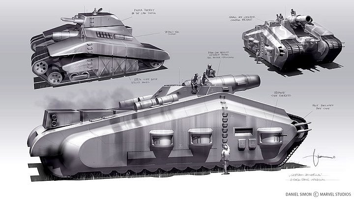 坦克设计，效果图，