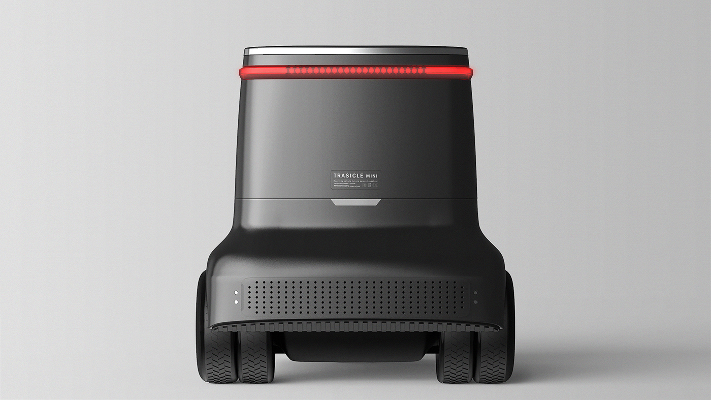 TRASICLE，Plastic waste，Recycling vehicle，