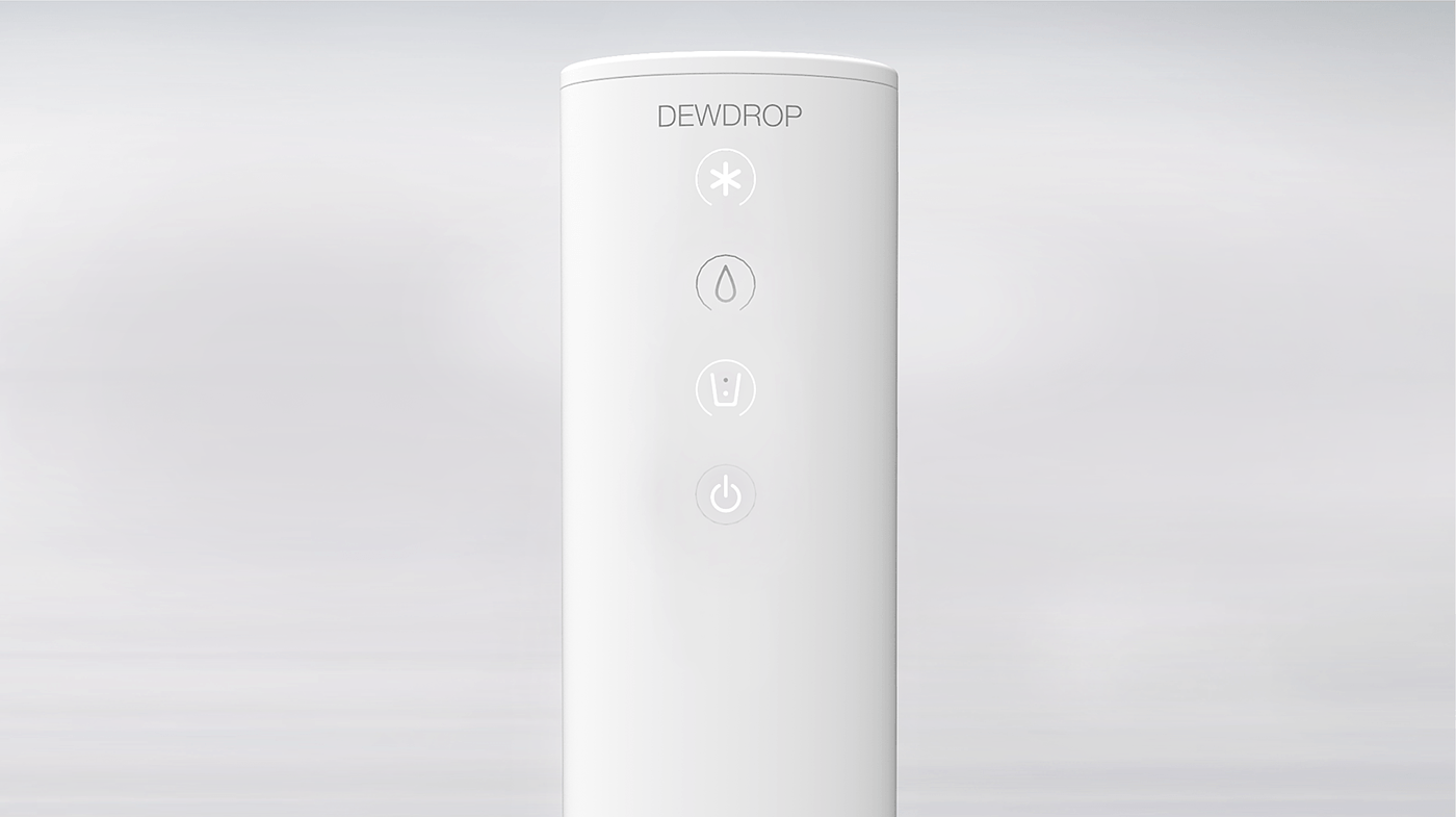 Water purifier，Reduce unnecessary space，Leaf bending design，
