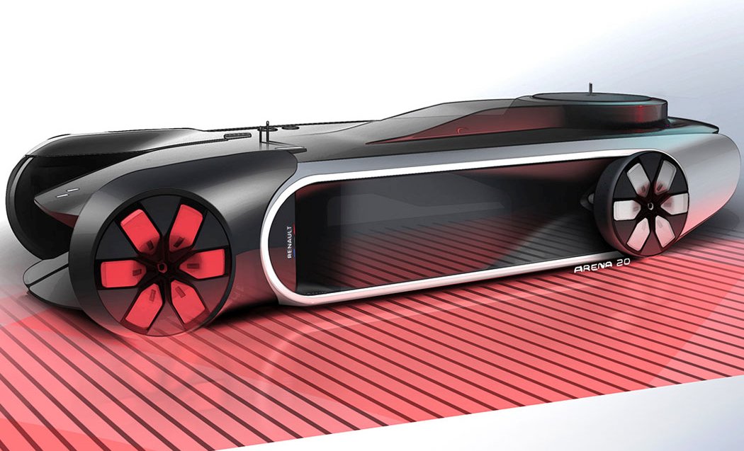 conceptual design，vehicle，automobile，Renault，