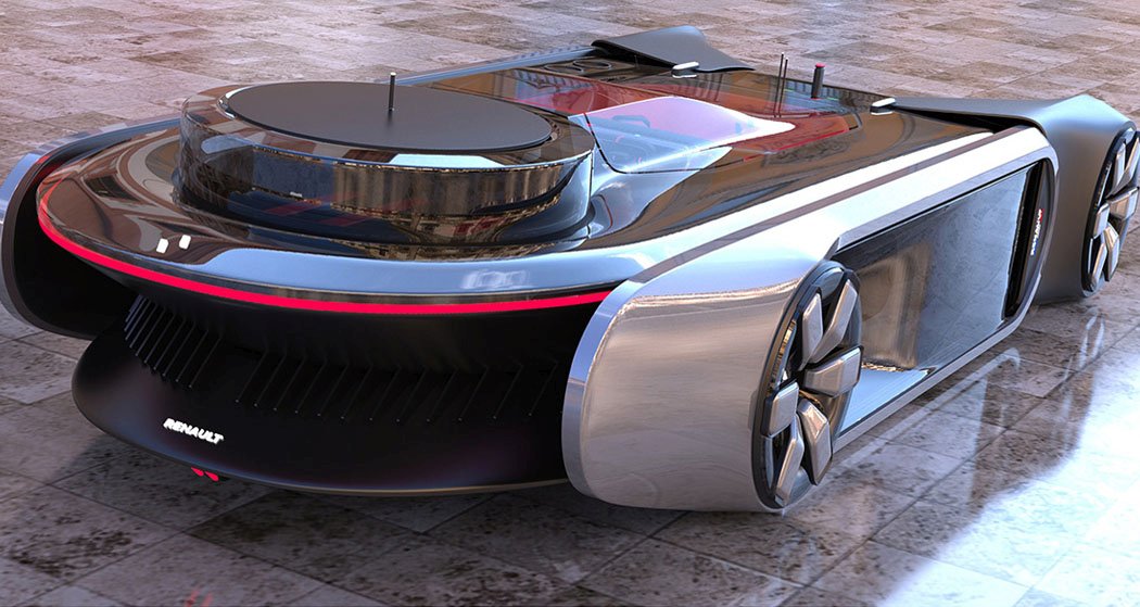 conceptual design，vehicle，automobile，Renault，