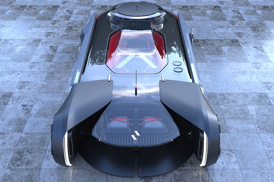 conceptual design，vehicle，automobile，Renault，