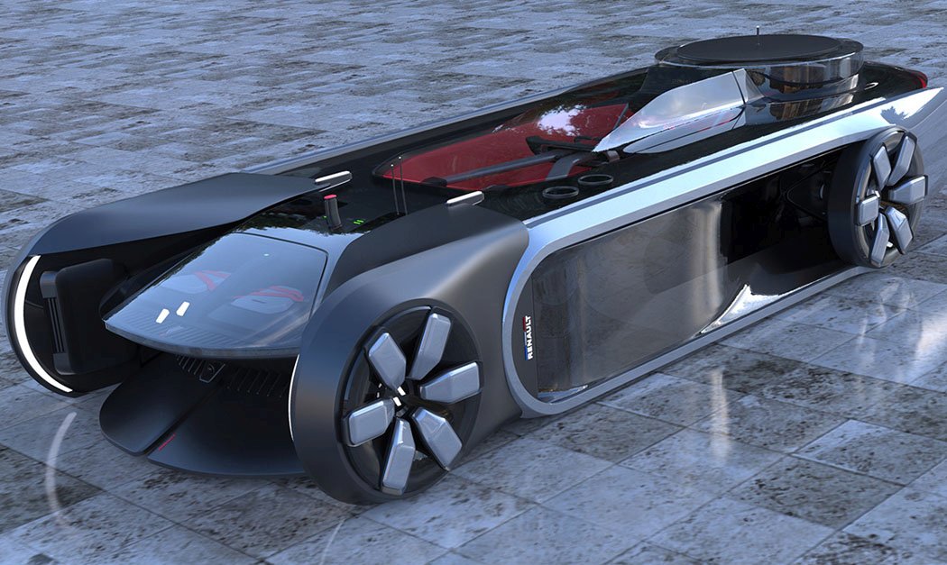 conceptual design，vehicle，automobile，Renault，