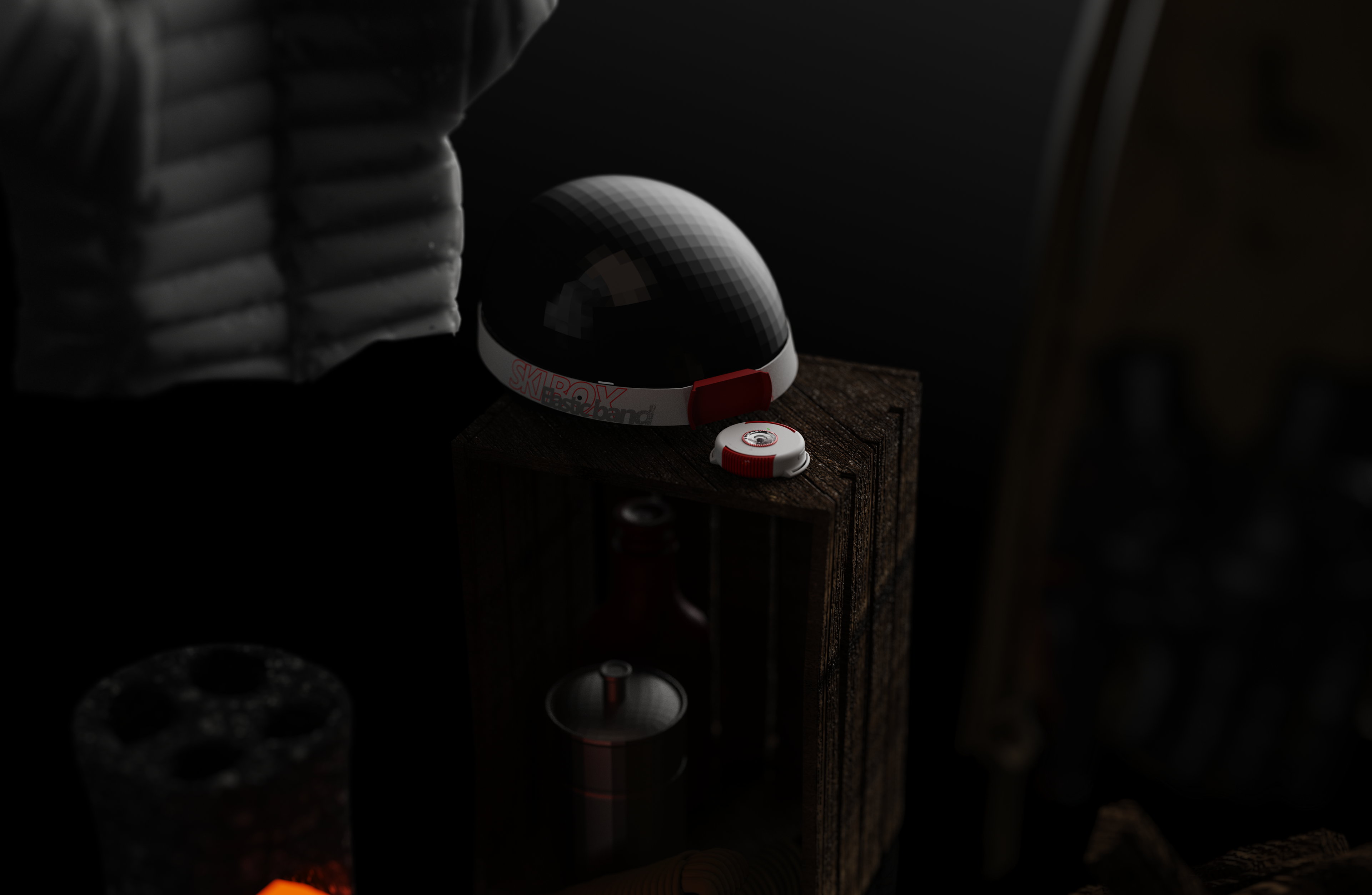 industrial design，product design，skiing，rescue，Wearable device，