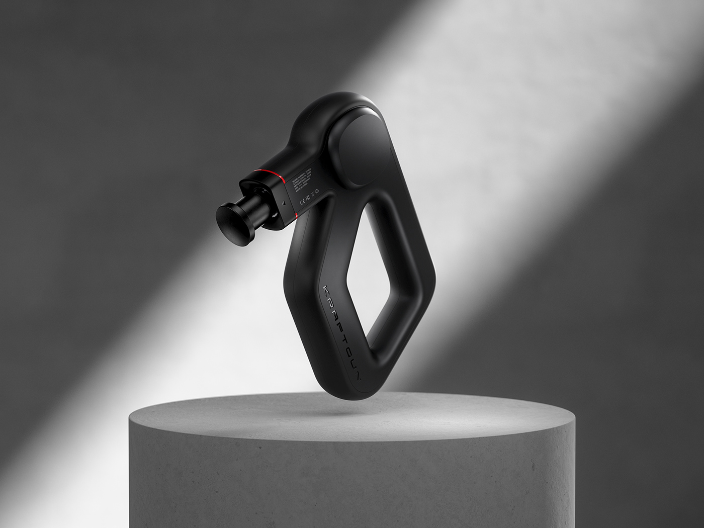 Kraft gun company，Massage gun，circular，