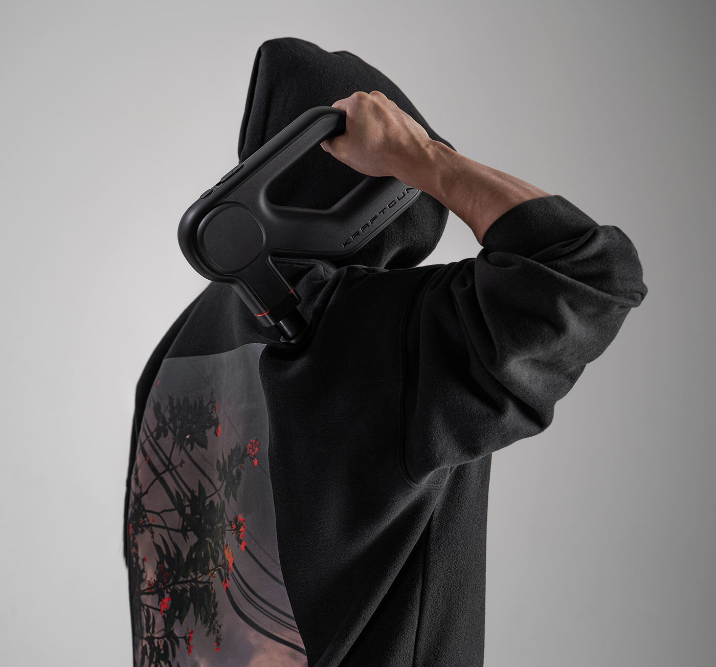 Kraft gun company，Massage gun，circular，