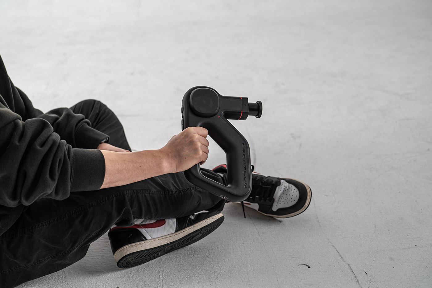 Kraft gun company，Massage gun，circular，