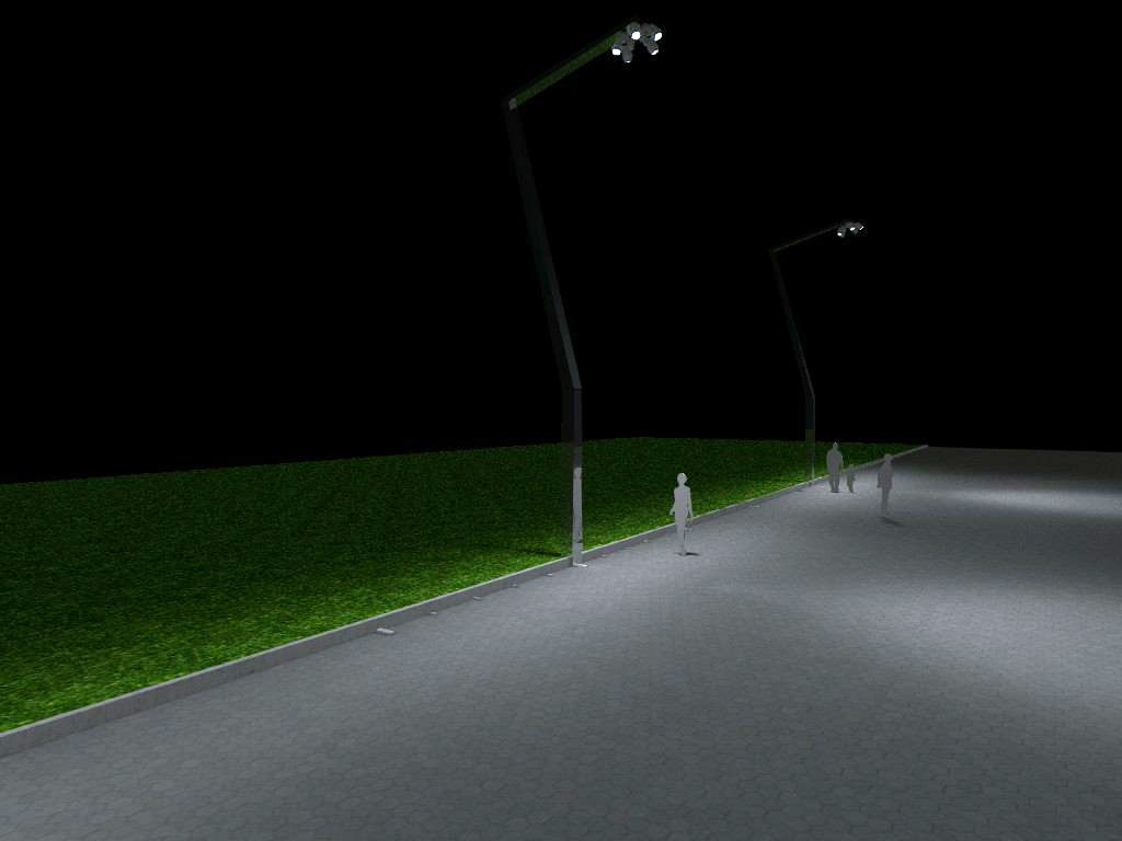 Lighting posts，Outdoor lighting ，street lamp，conceptual design，