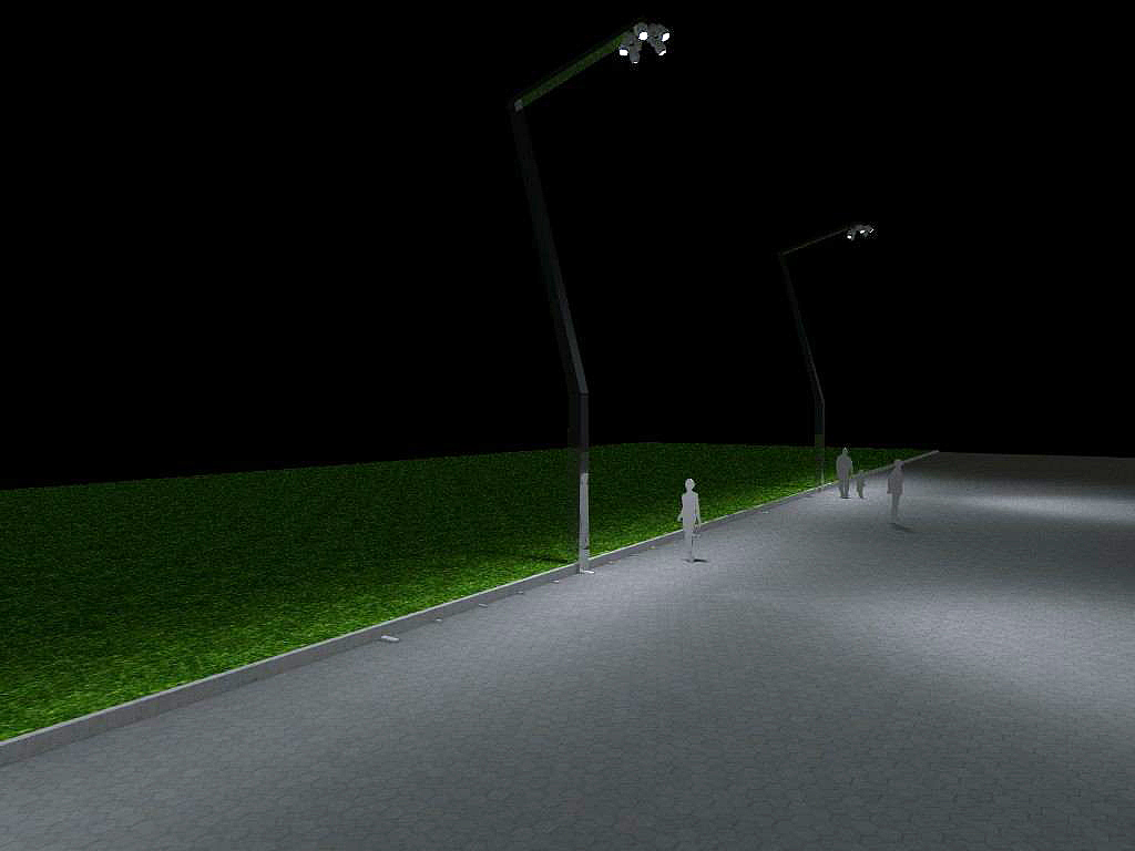 Lighting posts，户外灯具，路灯，概念设计，