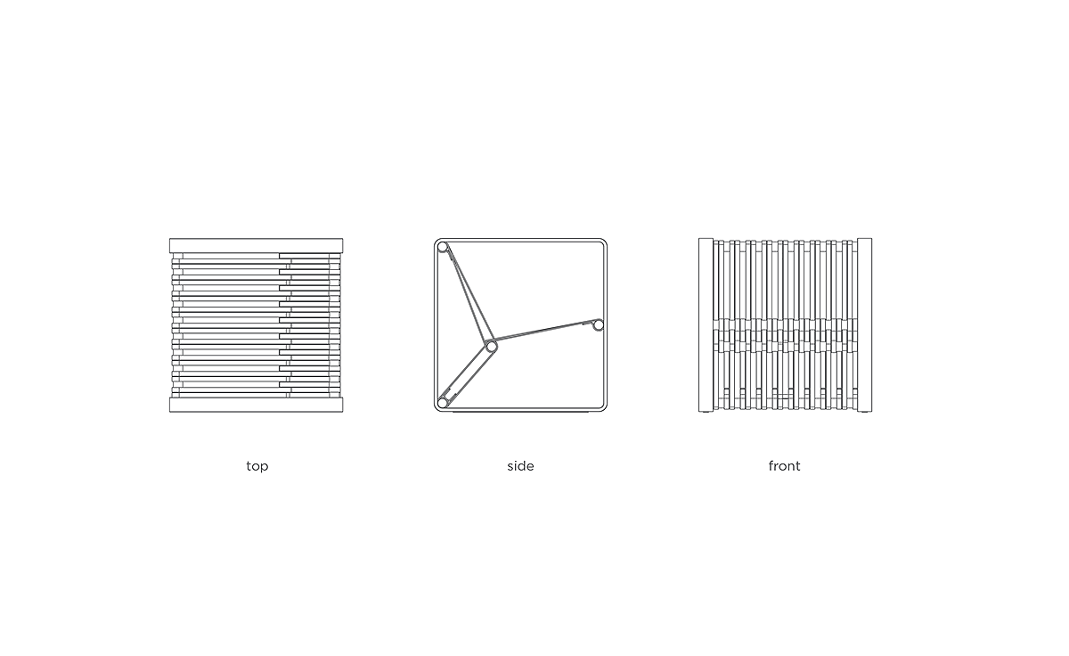 Creative design，Chair design，Box shape，furniture design ，