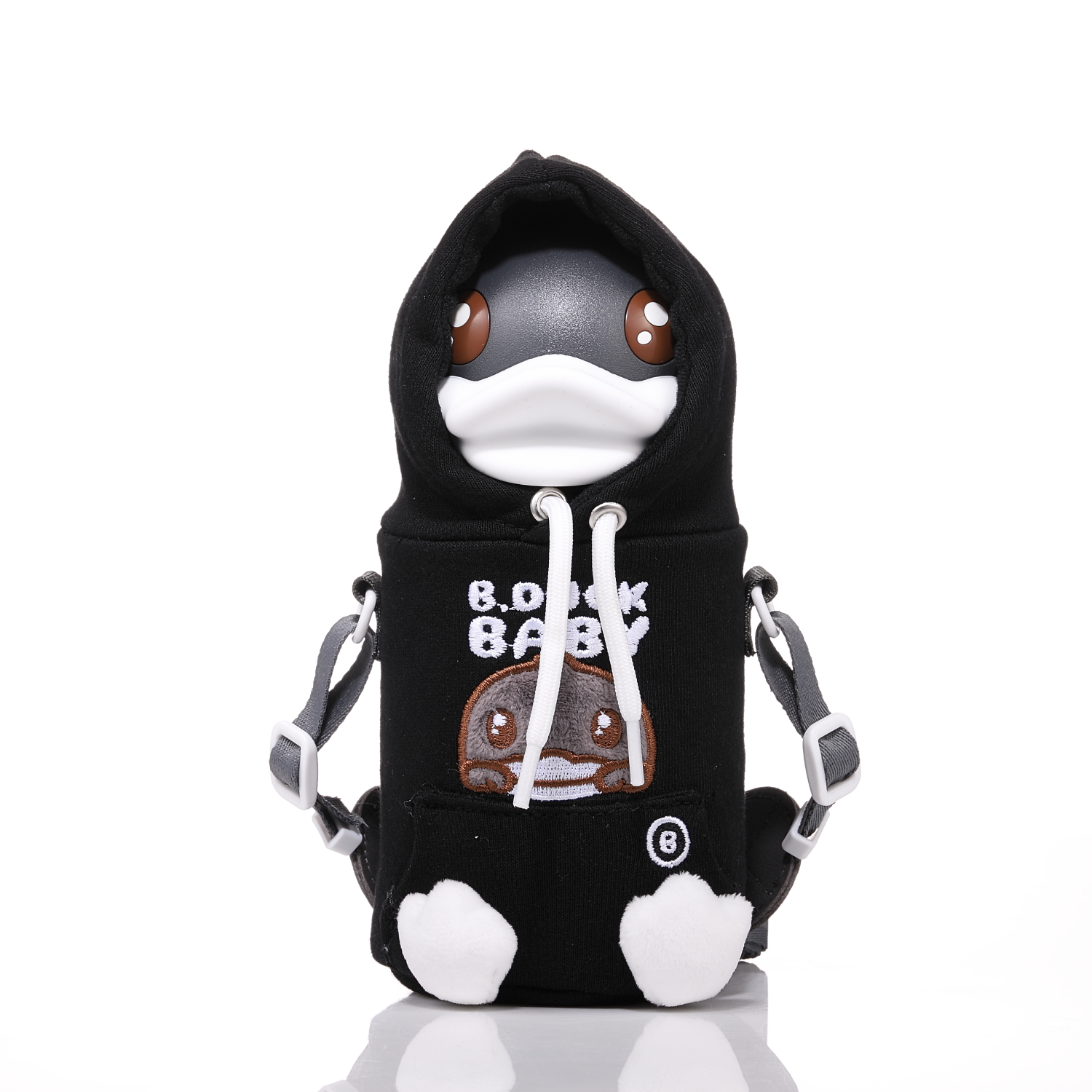 Children's straw thermos cup，