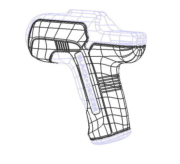 Screw drill，Model rendering，Foreign tool brands，Tool design，