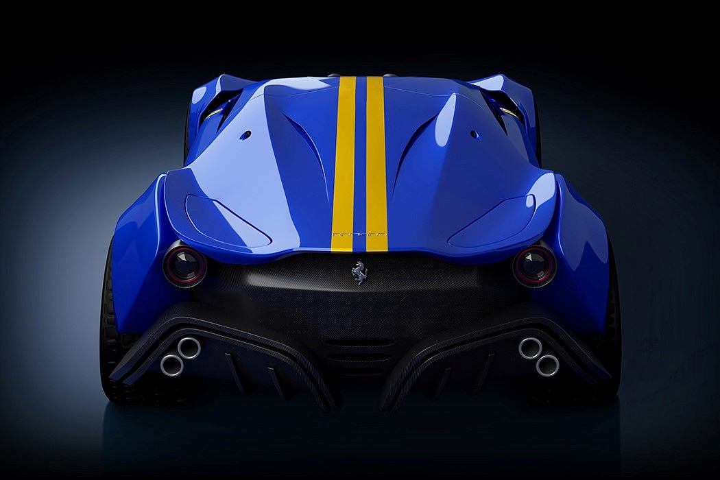 Ferrari Casco rosso，Breaking point，Dig out the side mirror，