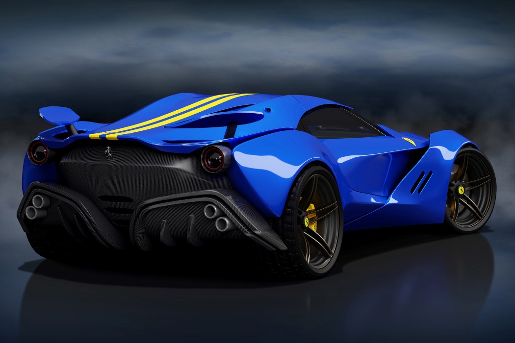 Ferrari Casco rosso，Breaking point，Dig out the side mirror，