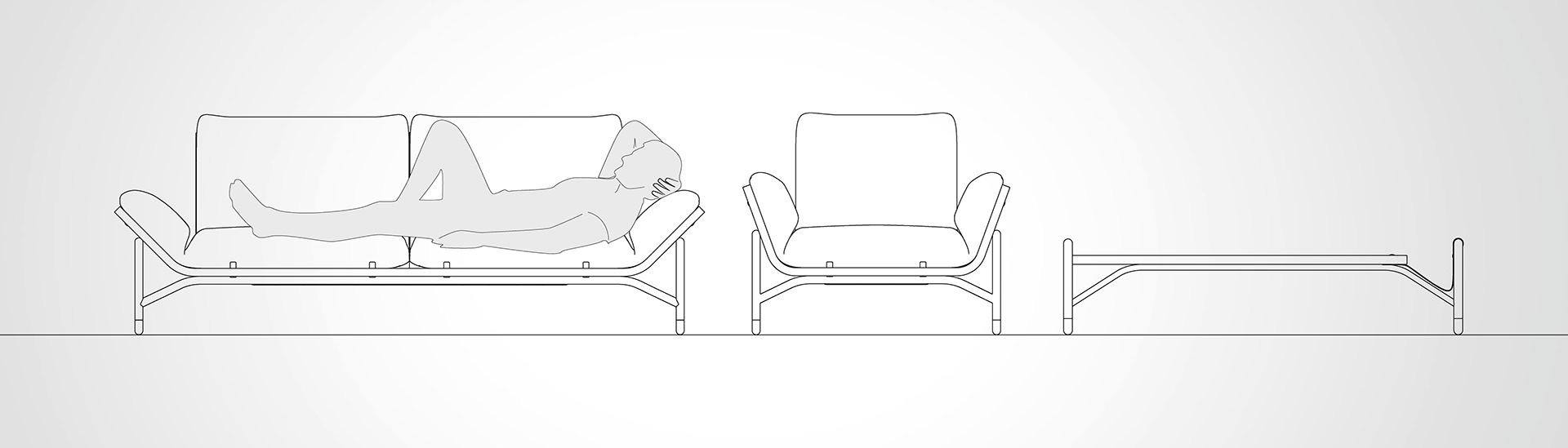 steep hill，sofa，fashion，