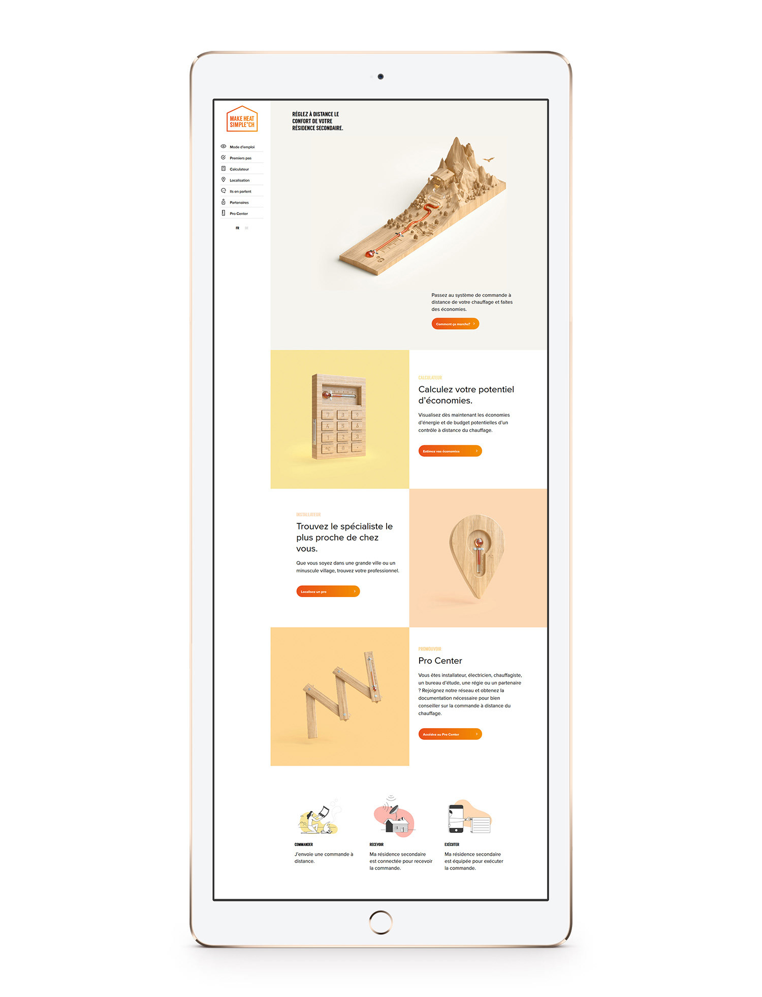 Analog / digital，Swiss energy，Remote preheating，Thermowoods，