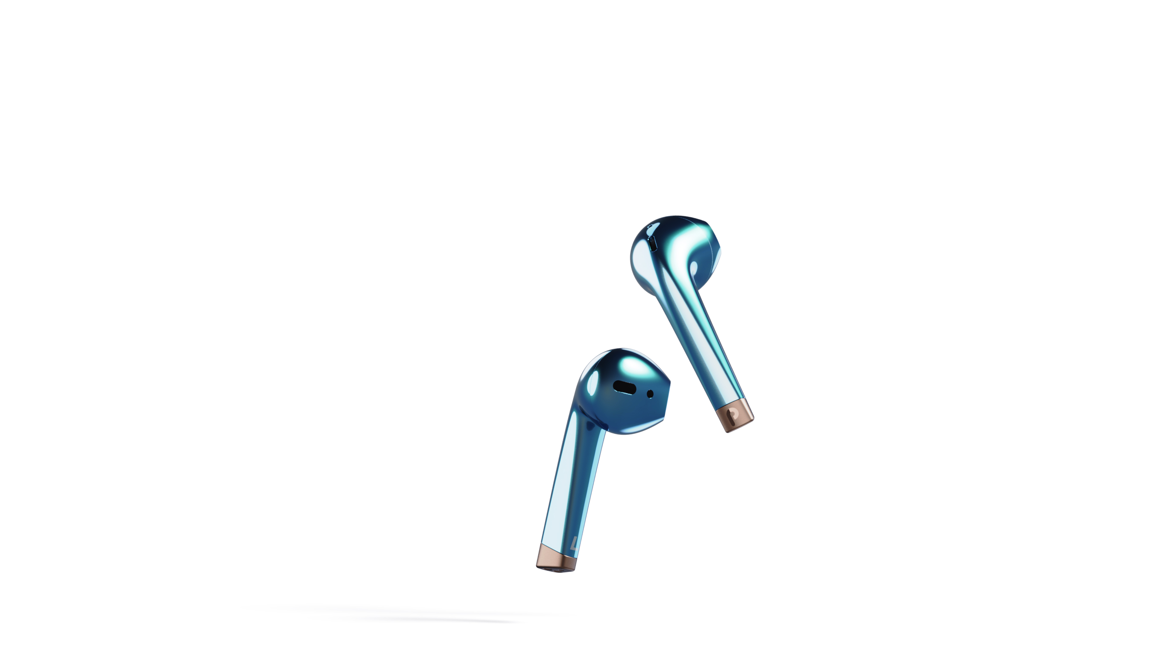 tws，Bluetooth headset design，Headphone rendering，