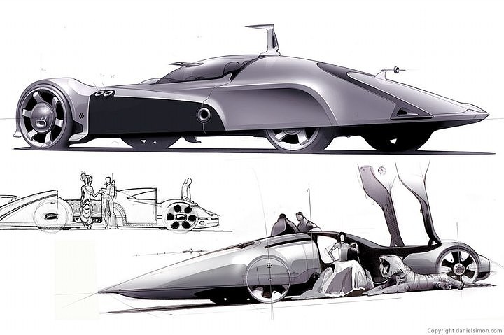 Automobile design，