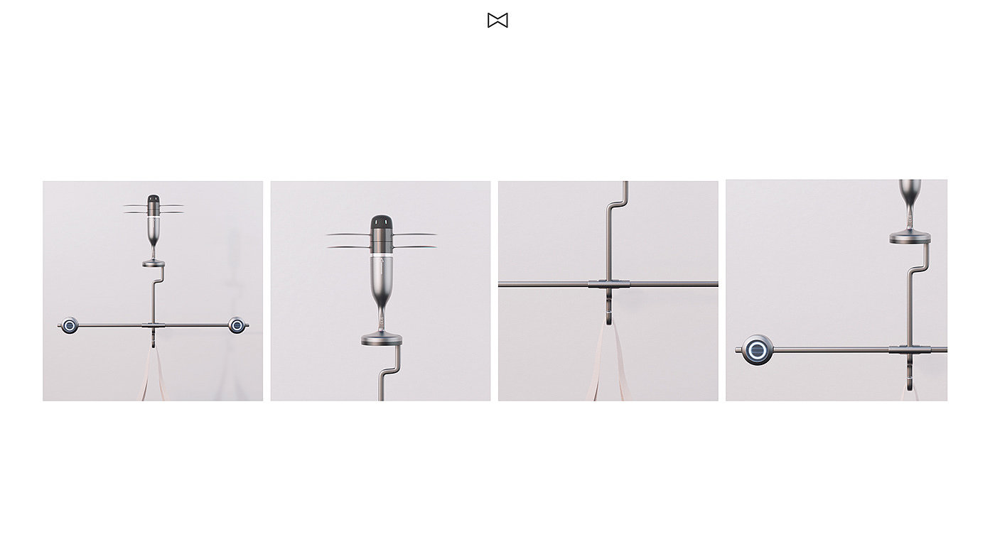 Rocketman，Christoph Sokol，coat hanger，a hook，