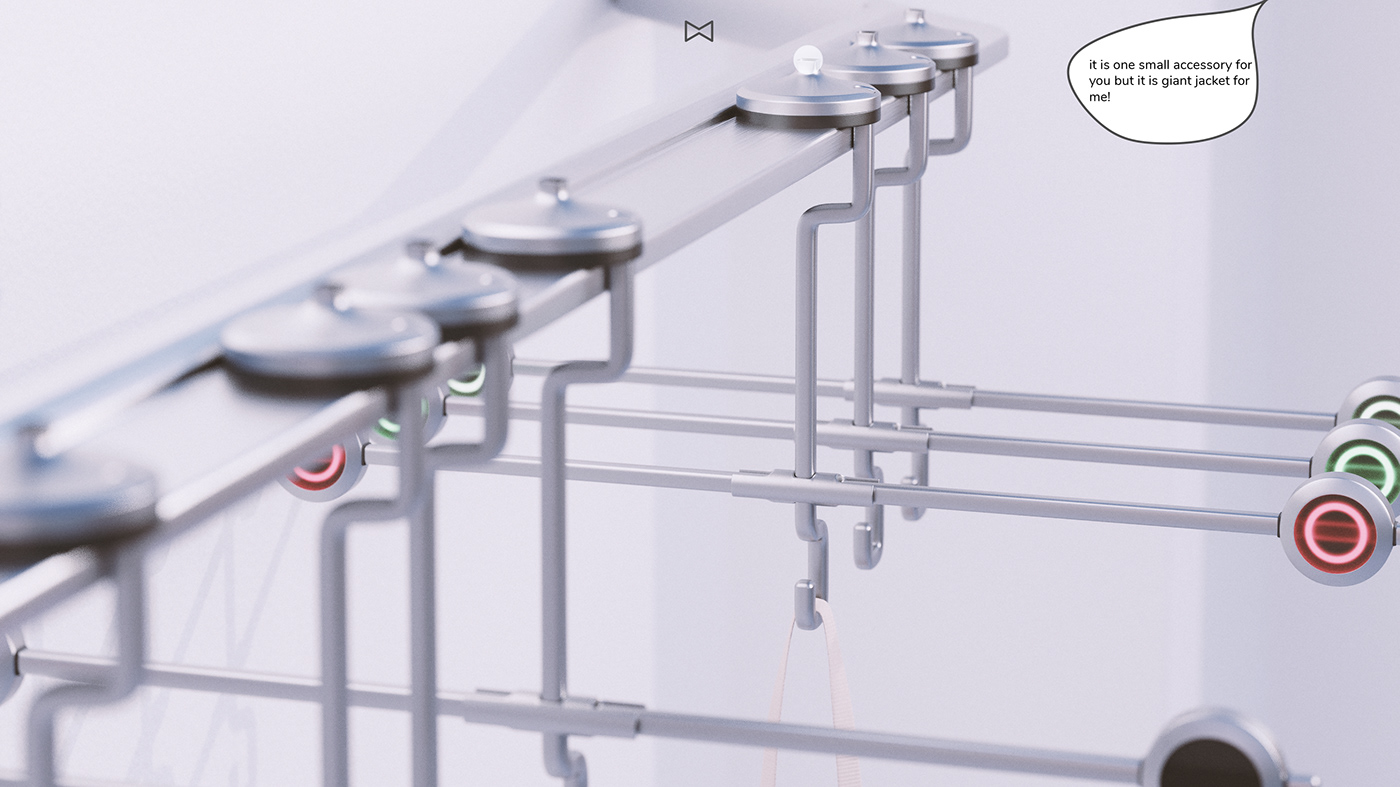 Rocketman，Christoph Sokol，coat hanger，a hook，