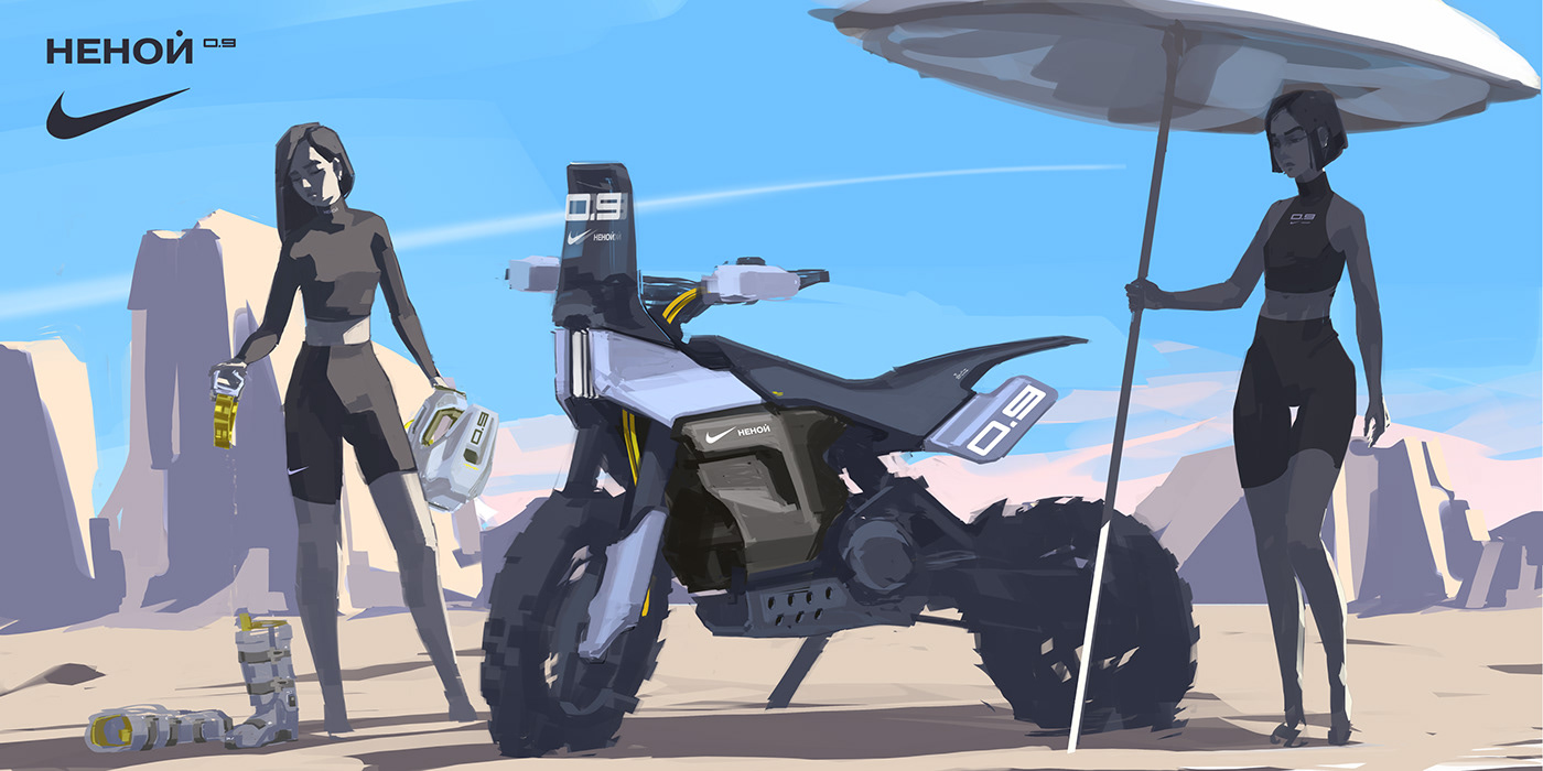 December 2020，By Macarov，motorcycle，Composition，