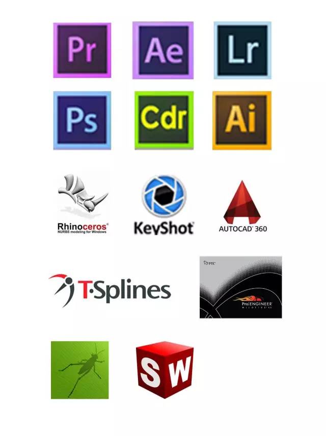 industrial design，major，Hand drawn，Coloring，Model，