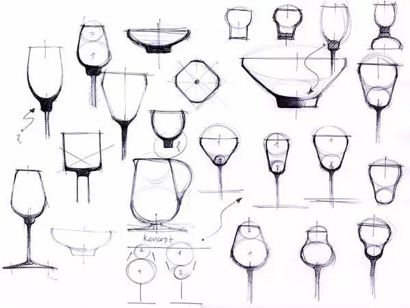 industrial design，major，Hand drawn，Coloring，Model，