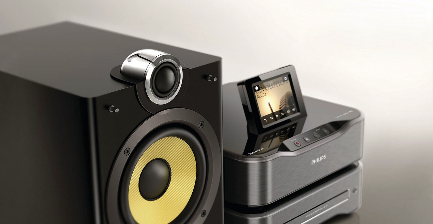 Home audio system，Philips pilips，Speaker design，