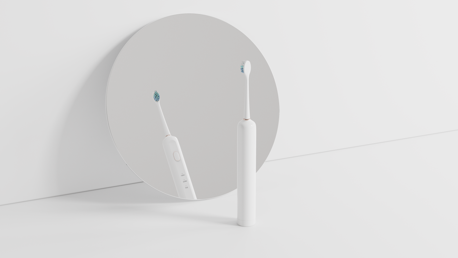 product design，industrial design，sample reels，Keyshot rendering，Electric toothbrush，