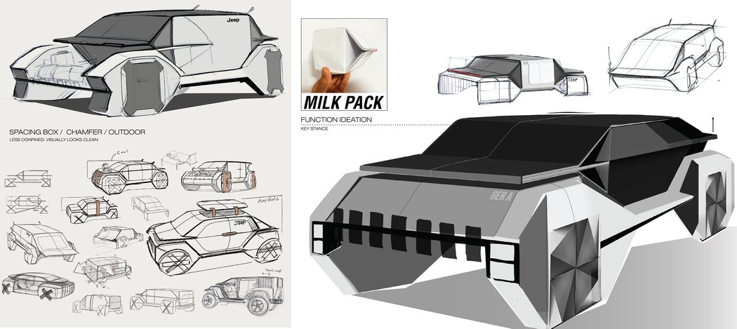 future，electric vehicle，automatic，Jeep Ger / D-nomad，concept，Campervan，