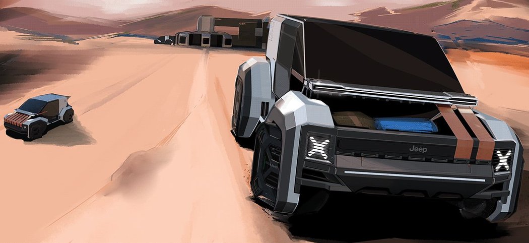 future，electric vehicle，automatic，Jeep Ger / D-nomad，concept，Campervan，