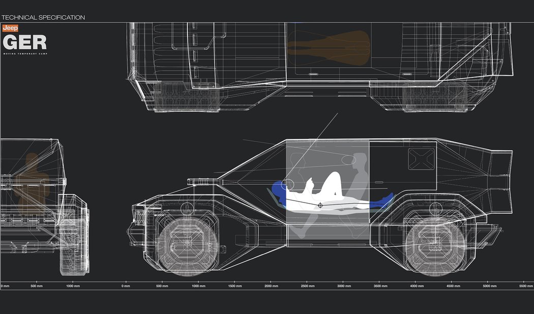 future，electric vehicle，automatic，Jeep Ger / D-nomad，concept，Campervan，