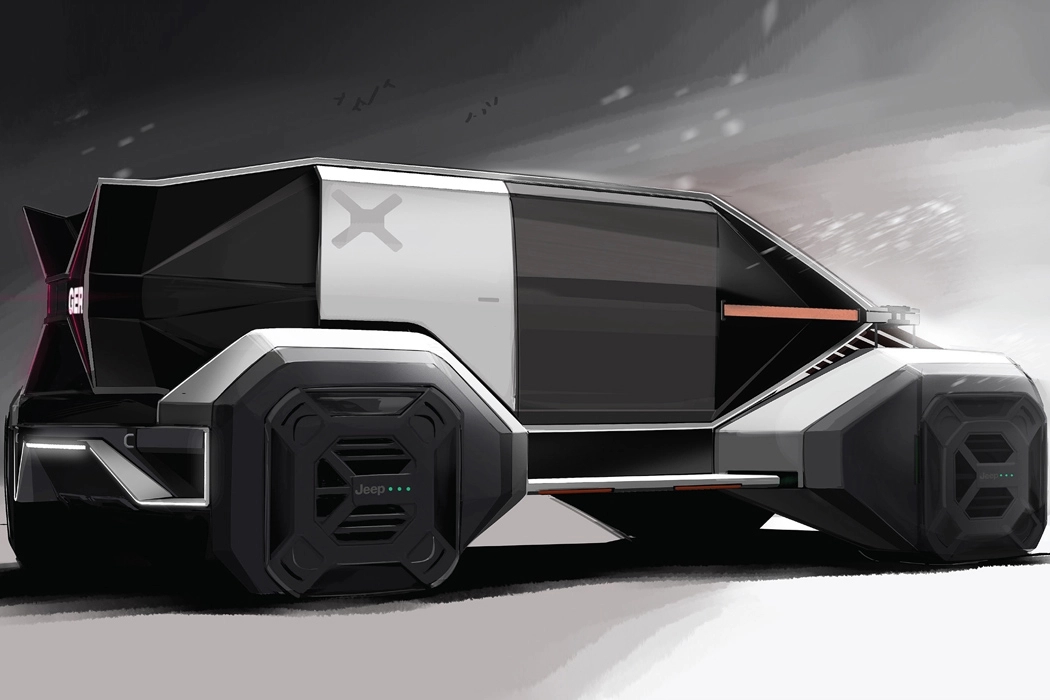 future，electric vehicle，automatic，Jeep Ger / D-nomad，concept，Campervan，