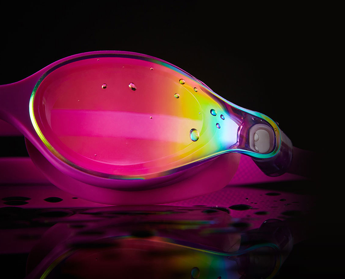 Swimming goggles，Goggles，3d，Swimming，red dot，
