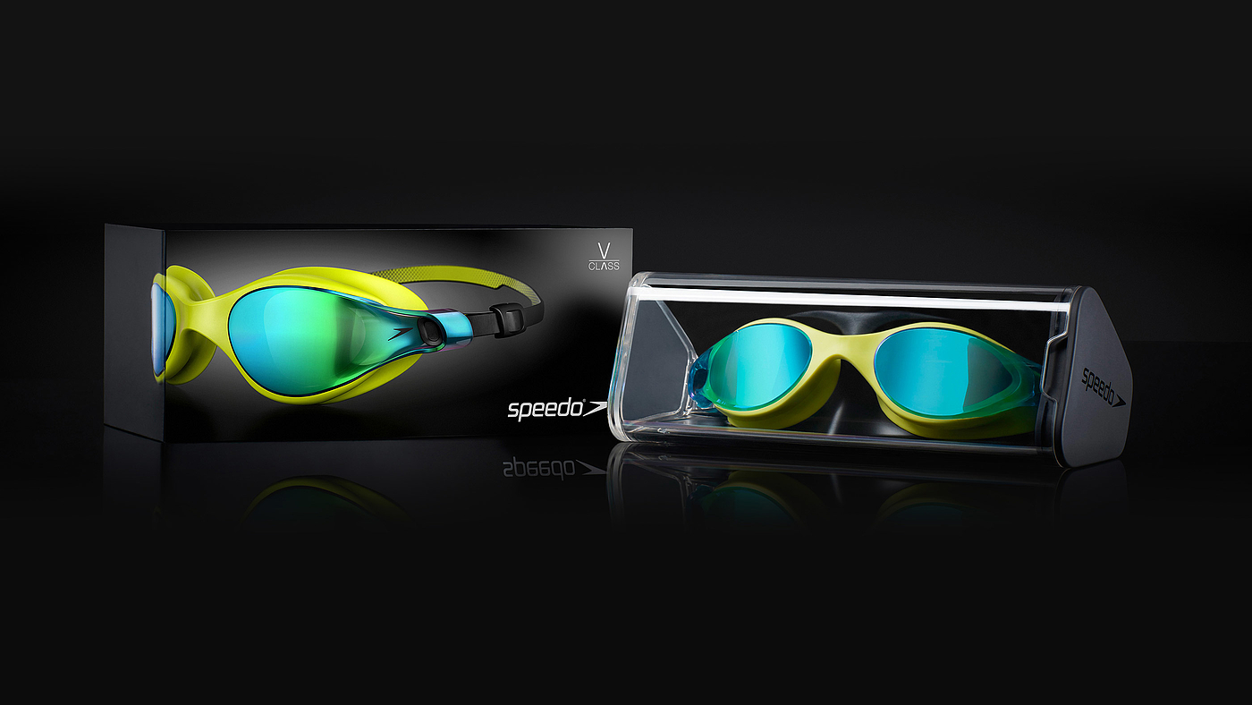 Swimming goggles，Goggles，3d，Swimming，red dot，