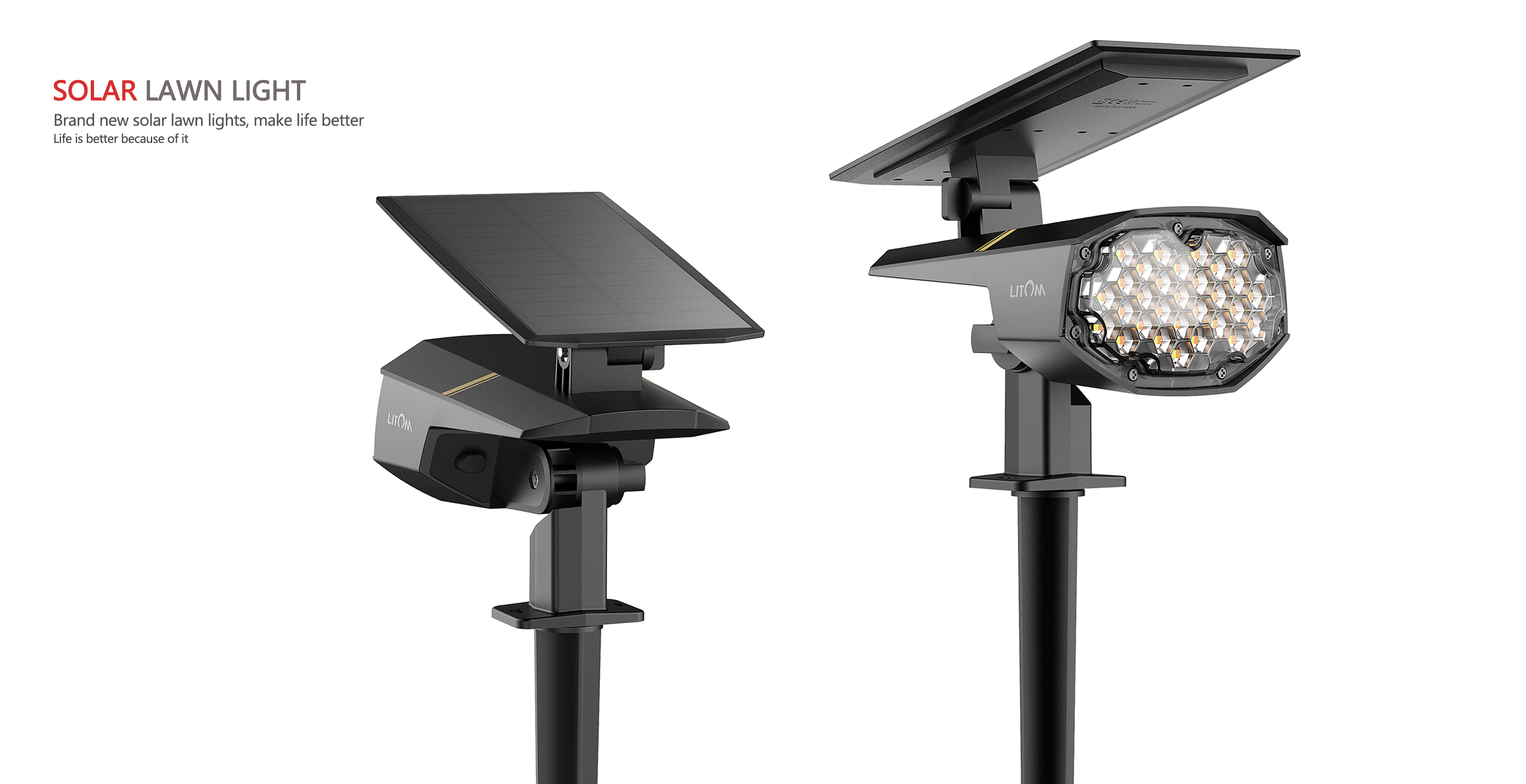 Solar lamp，lamp，outdoors，Wall lamp，Ground plug lamp，