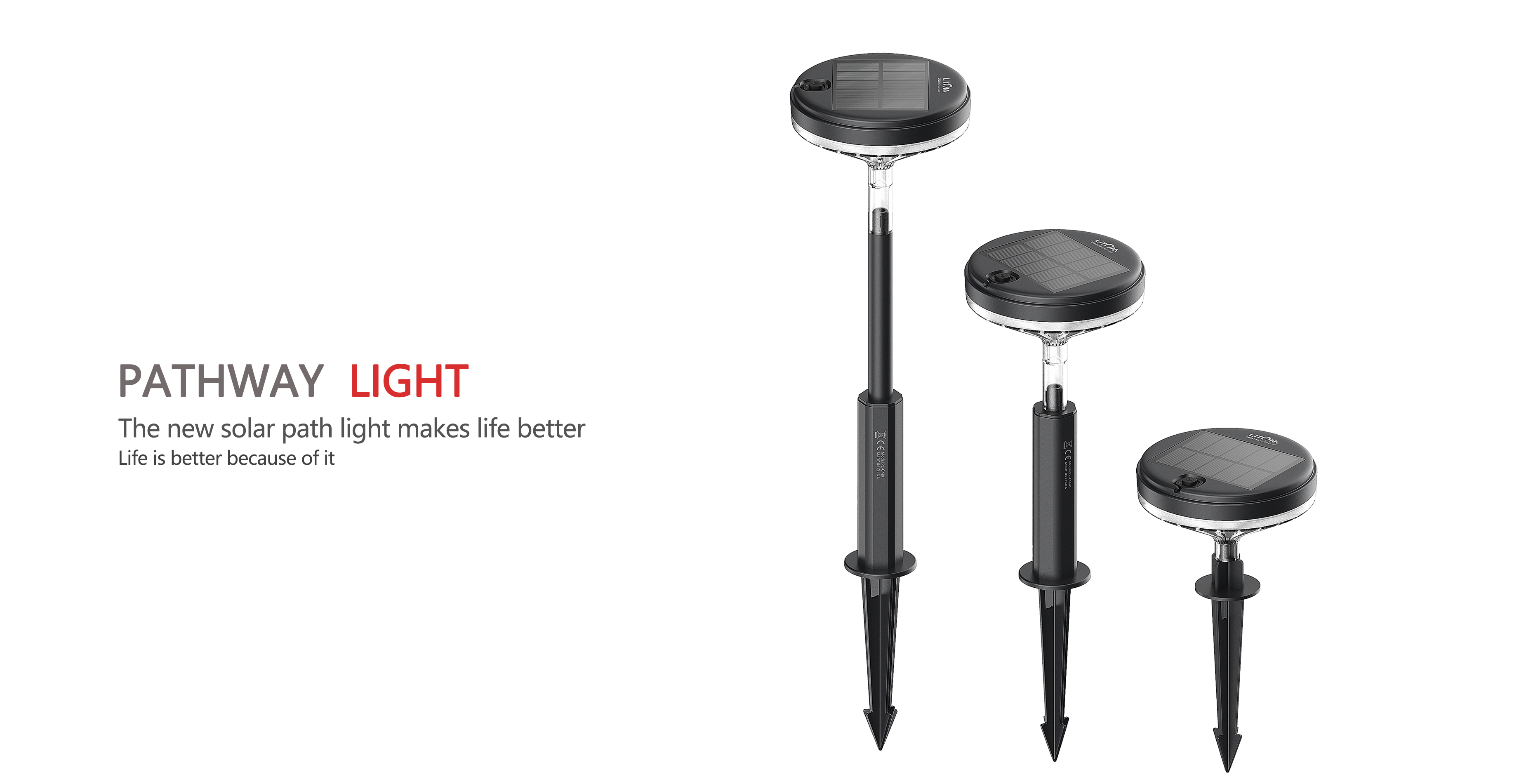 Outdoor lighting ，solar energy，Ground plug lamp，Atmosphere lamp，lamp，outdoors，