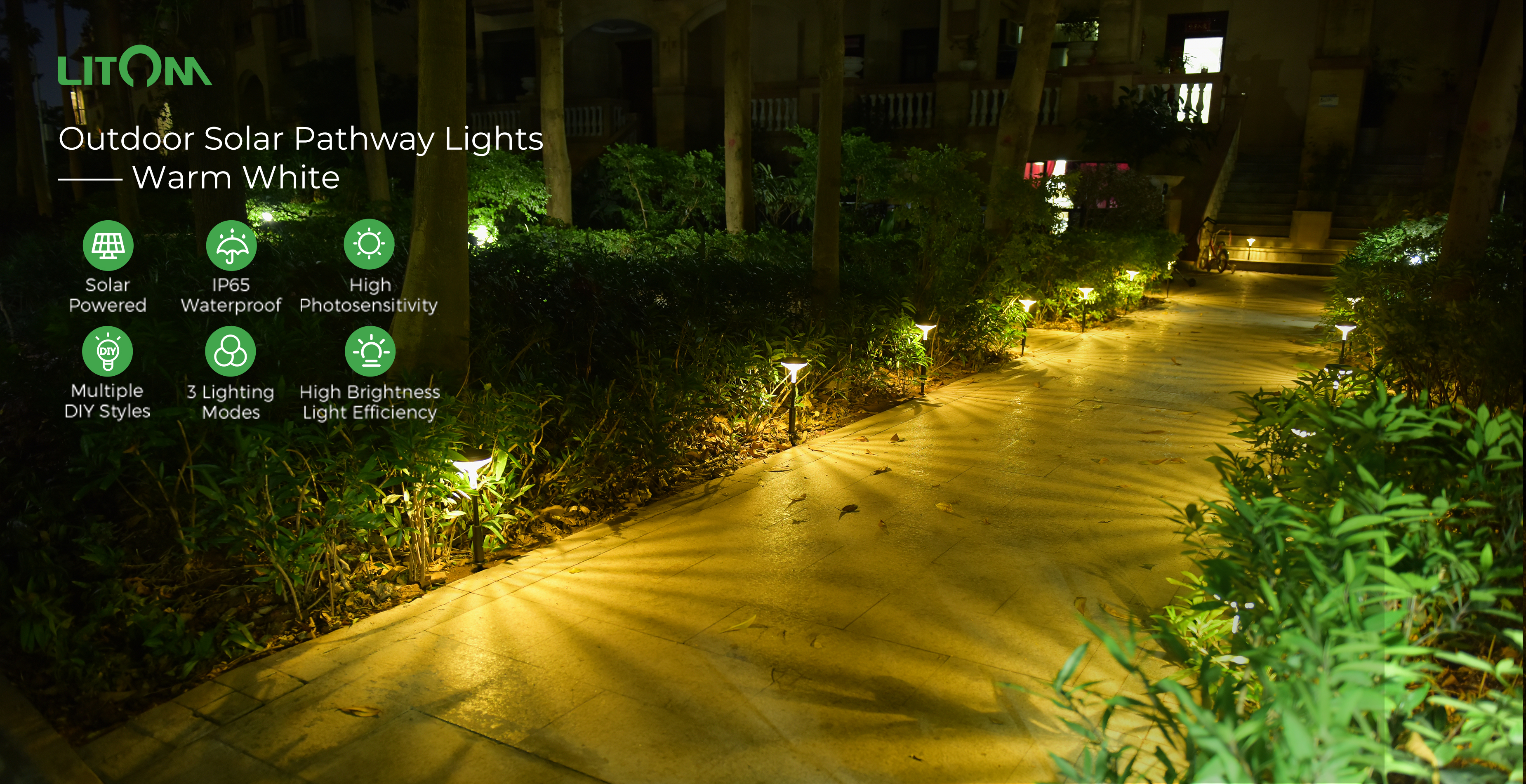 Outdoor lighting ，solar energy，Ground plug lamp，Atmosphere lamp，lamp，outdoors，
