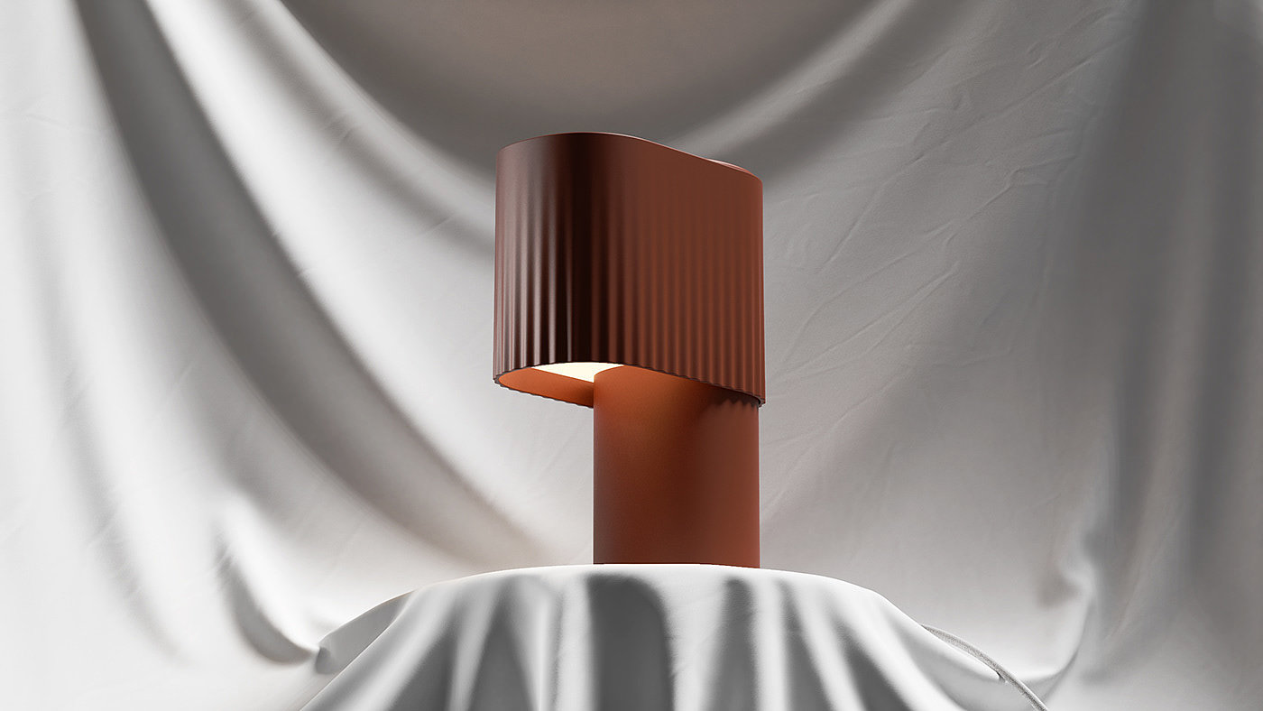 Encore，Desk lamp，lighting，Lighting，3D printing，Sam Gwilt，