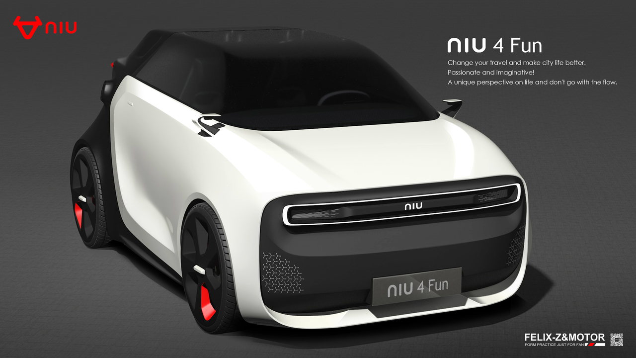 Niu 4 Fun 小牛电动概念车 普象网