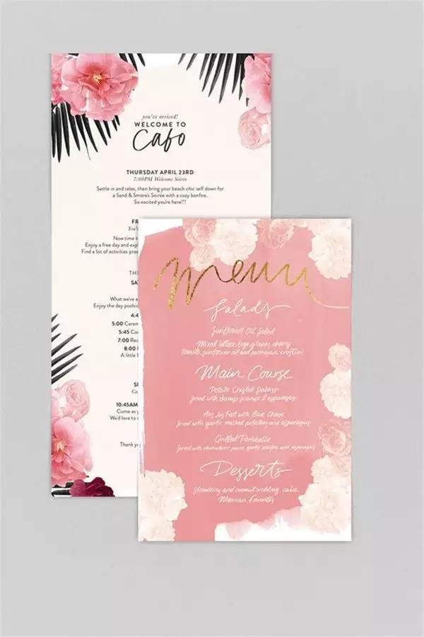 restaurant，menu，Design，originality，