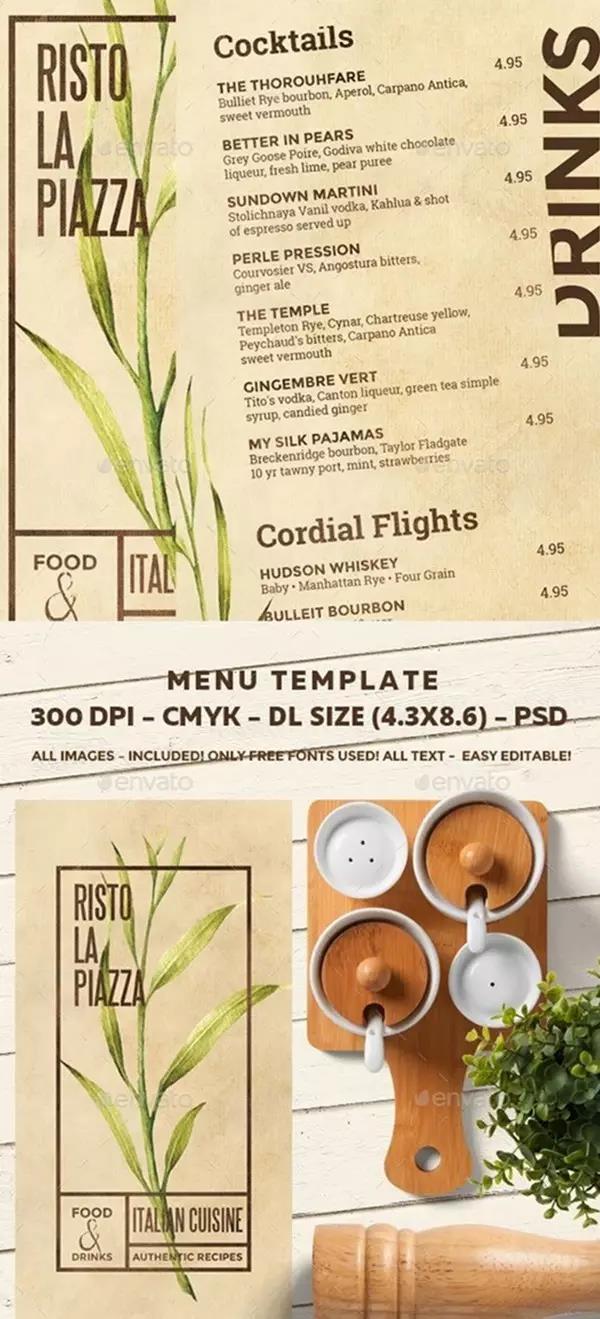 restaurant，menu，Design，originality，