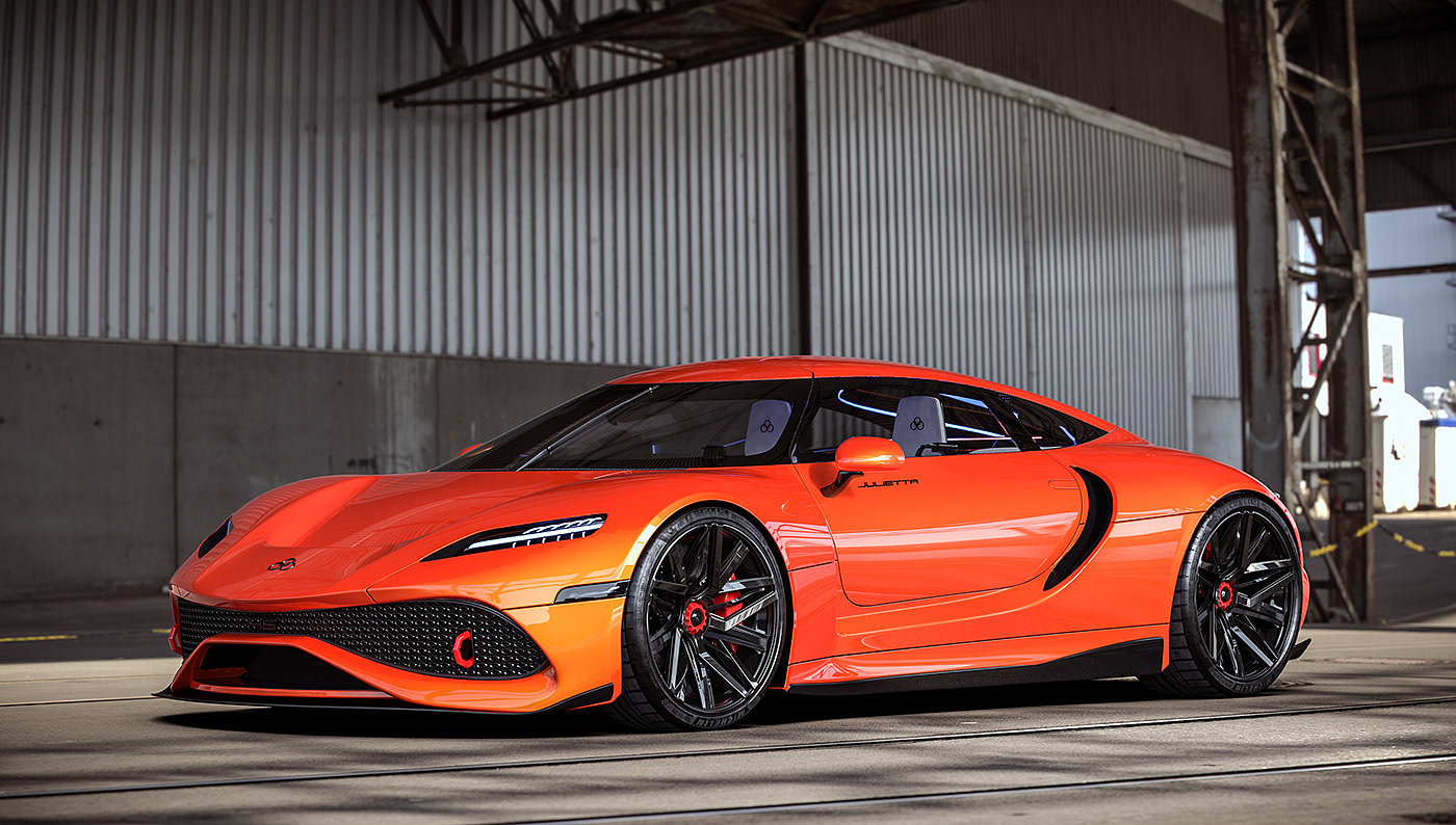 automobile，cgi，concept，Ferrari，Super run，